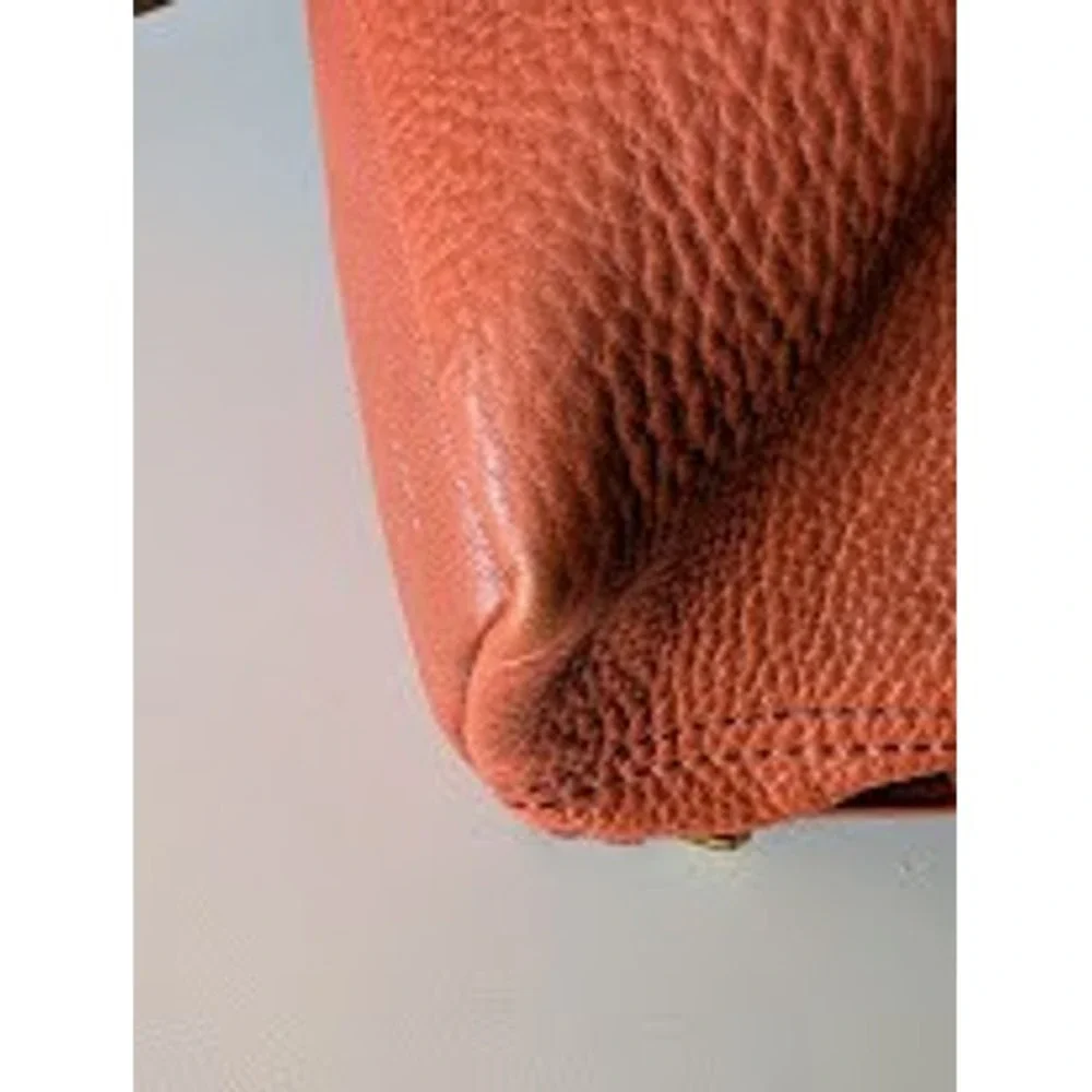 HOBO Merrin Convertible Backpack Shoulder Bag‎ Cinnamon Pebbled Leather Tassel